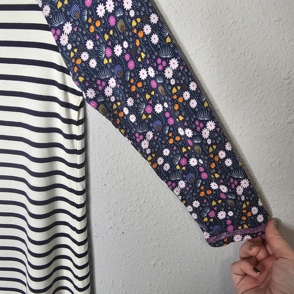 Matilda Jane Set of 2 Womens Short Sleeve Striped Shirts Size S Small - Picture 5 of 16